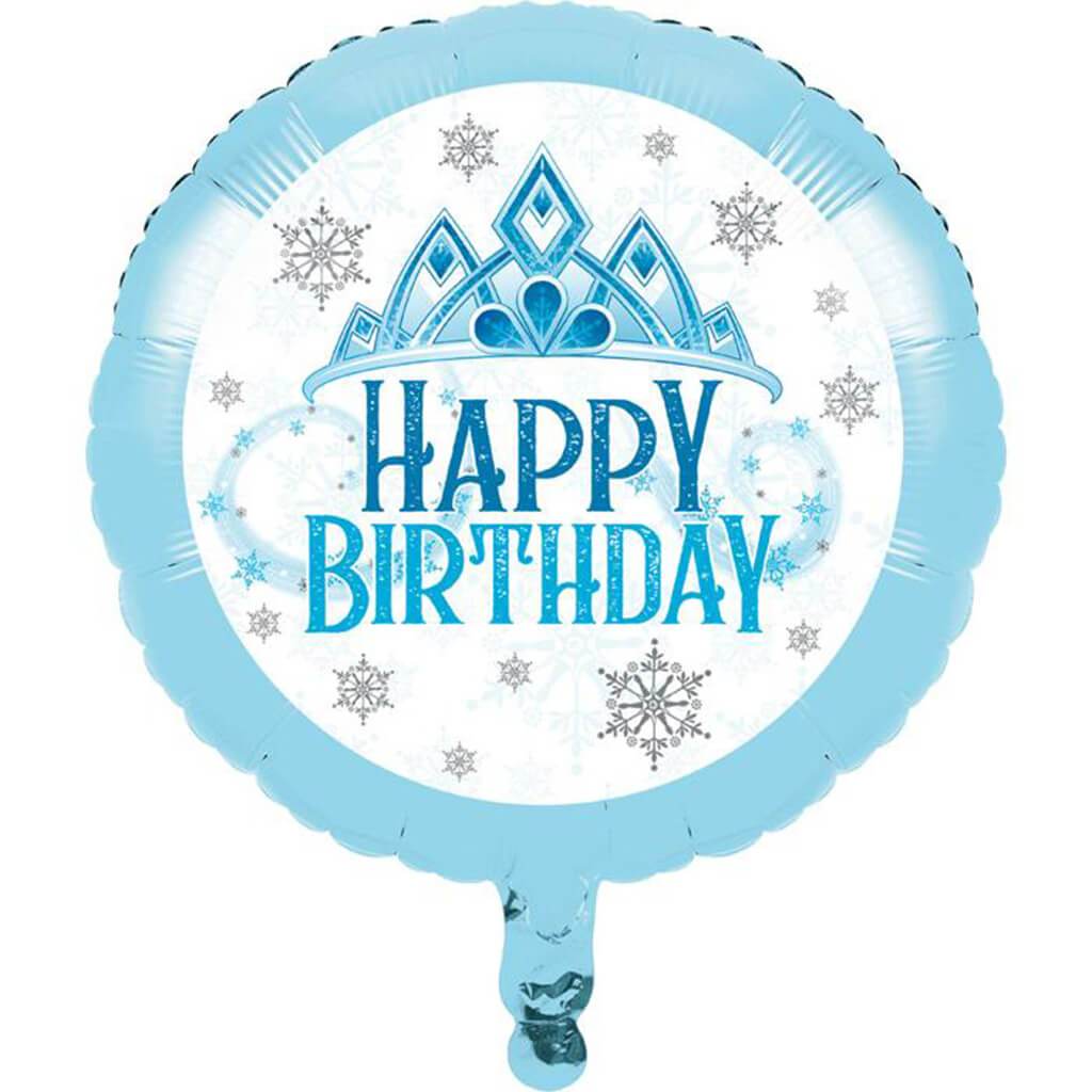 Snow Princess Foil Balloons