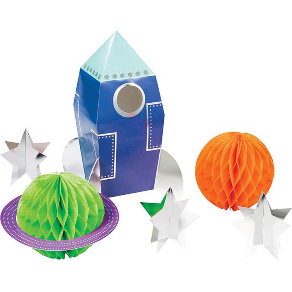 Space Party Centerpieces 6ct