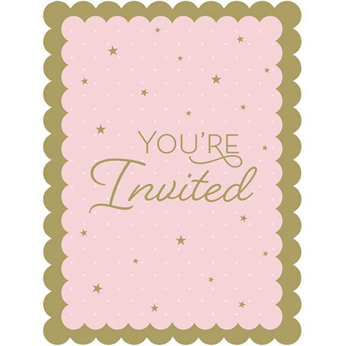 Stylish Swan Invitations 8ct