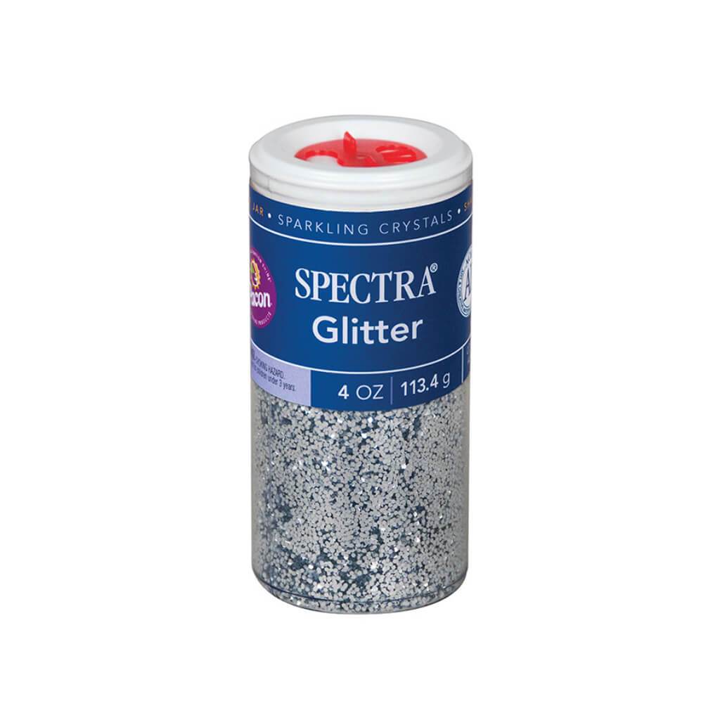 Spectra Glitter 4oz Silver