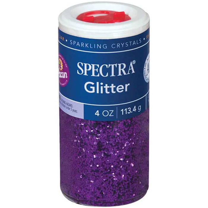 Spectra Glitter Sparkling Crystals 4oz Purple