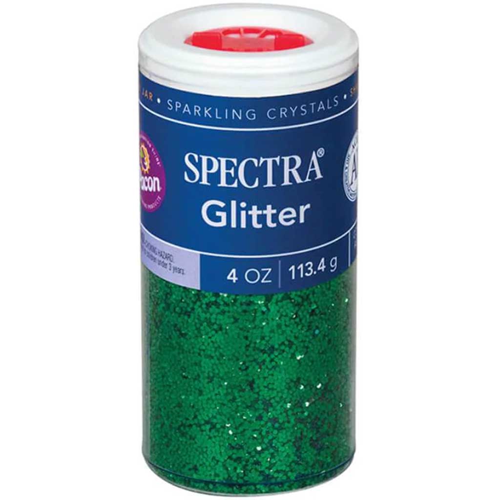 Spectra Glitter Sparkling Crystals 4oz Green