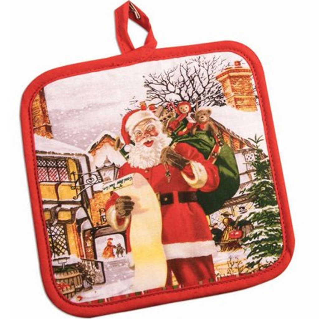 Santa Pot Holder