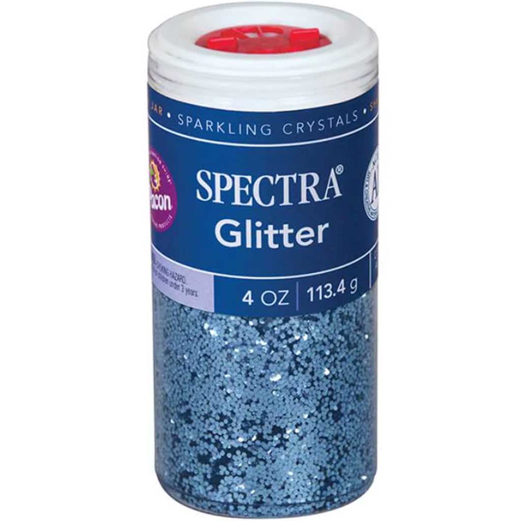 Spectra Glitter Sparkling Crystals 4oz Sky Blue