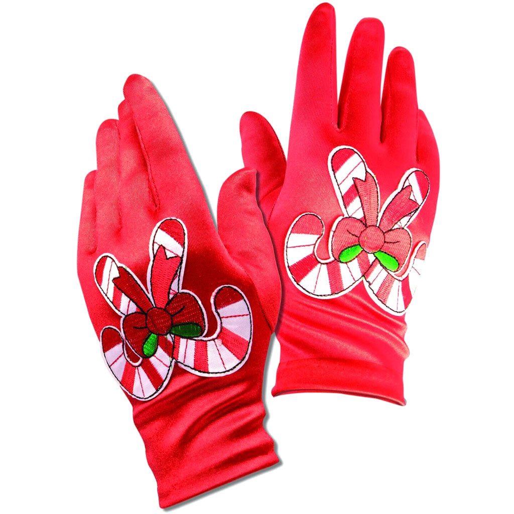 Red Christmas Gloves Candy