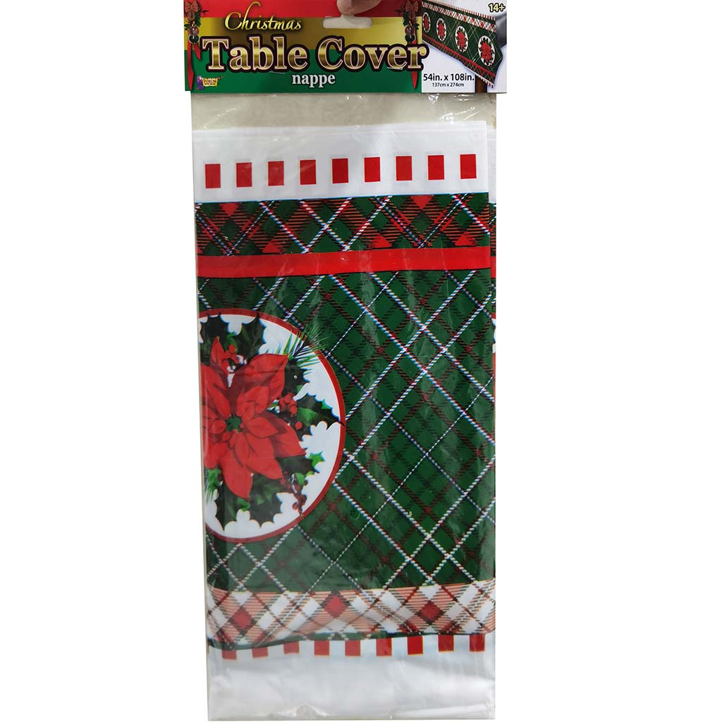 Christmas Plaid Tablecover