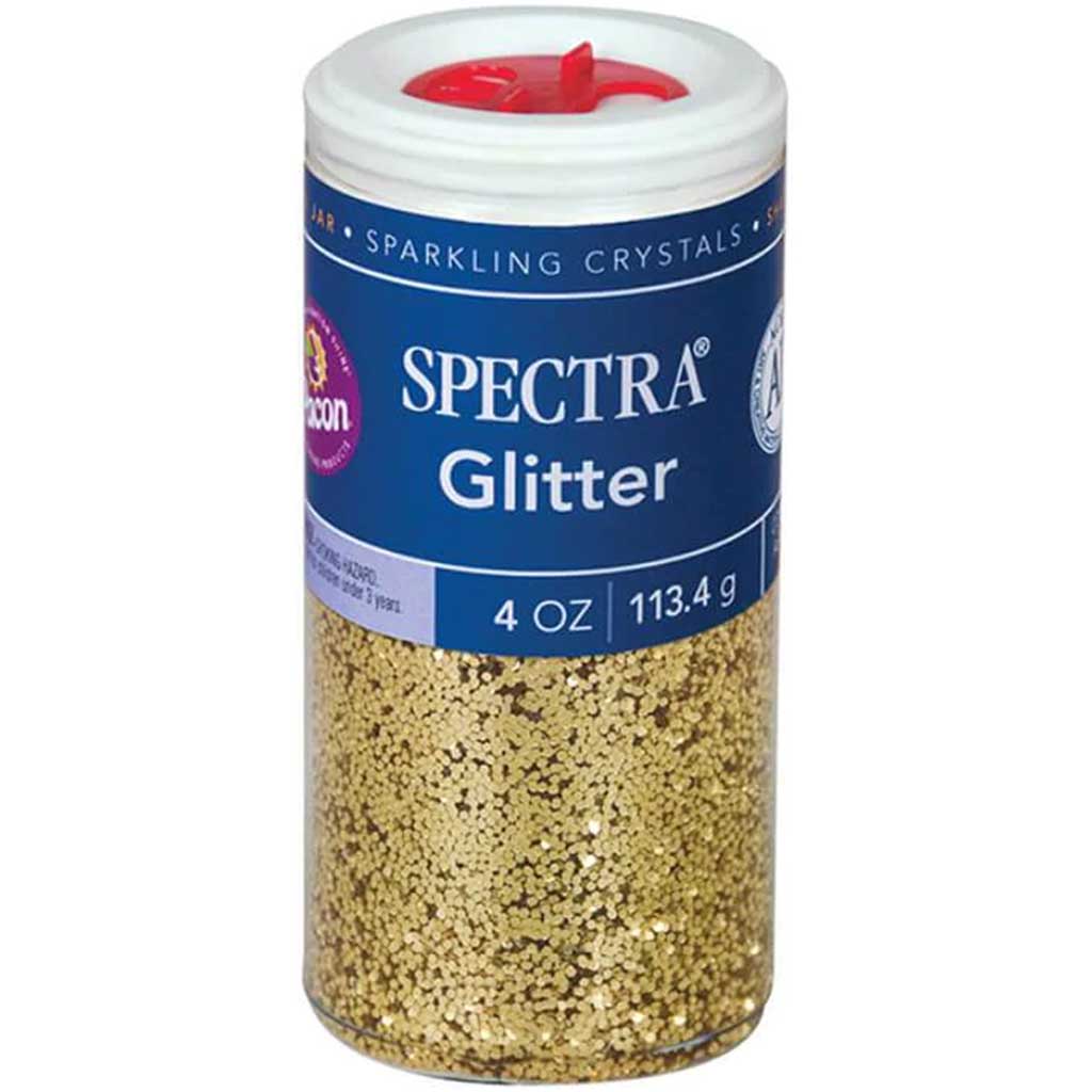 Spectra Glitter Sparkling Crystals 4oz Gold