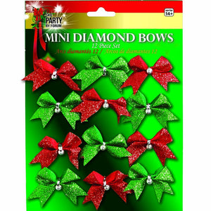 Mini Diamond Christmas Bows