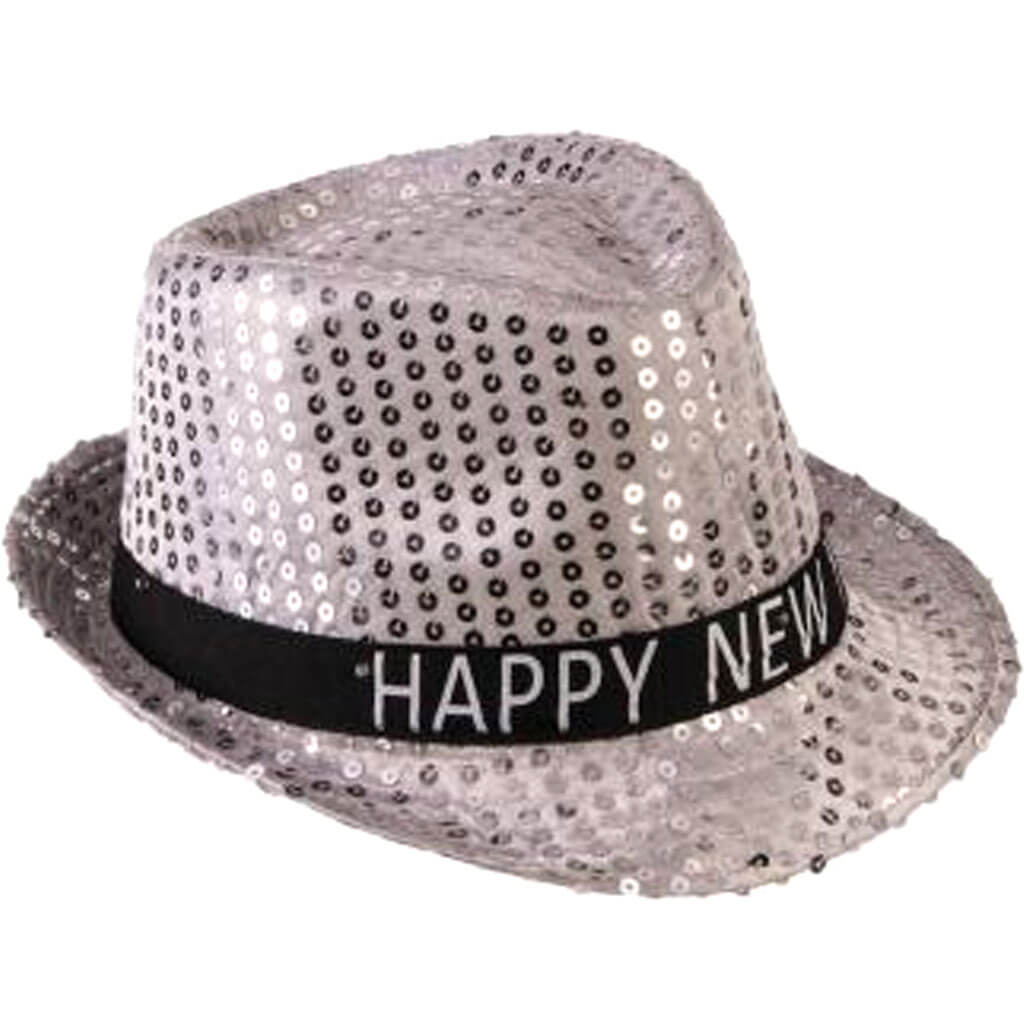 Light Up Happy New Year's Hat