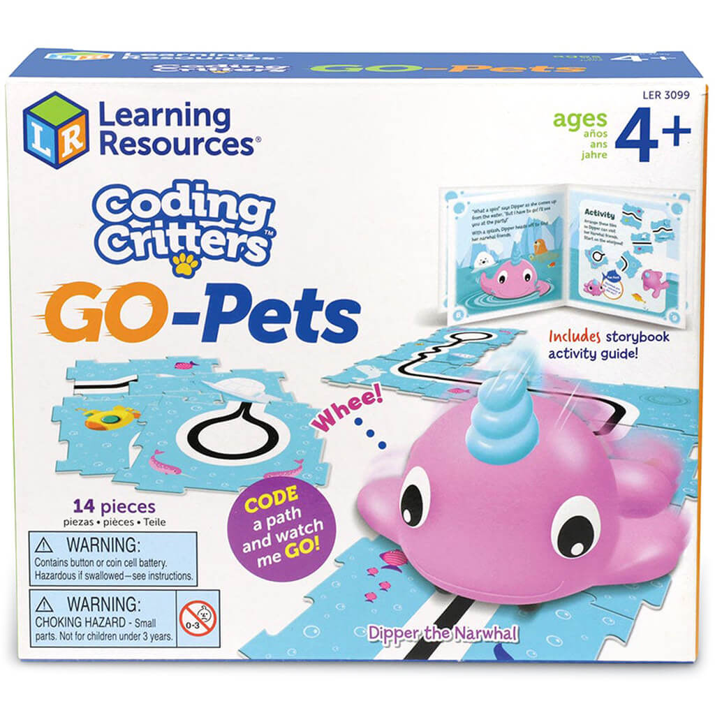 Coding Critters Go-pets Dipper The Narwhal