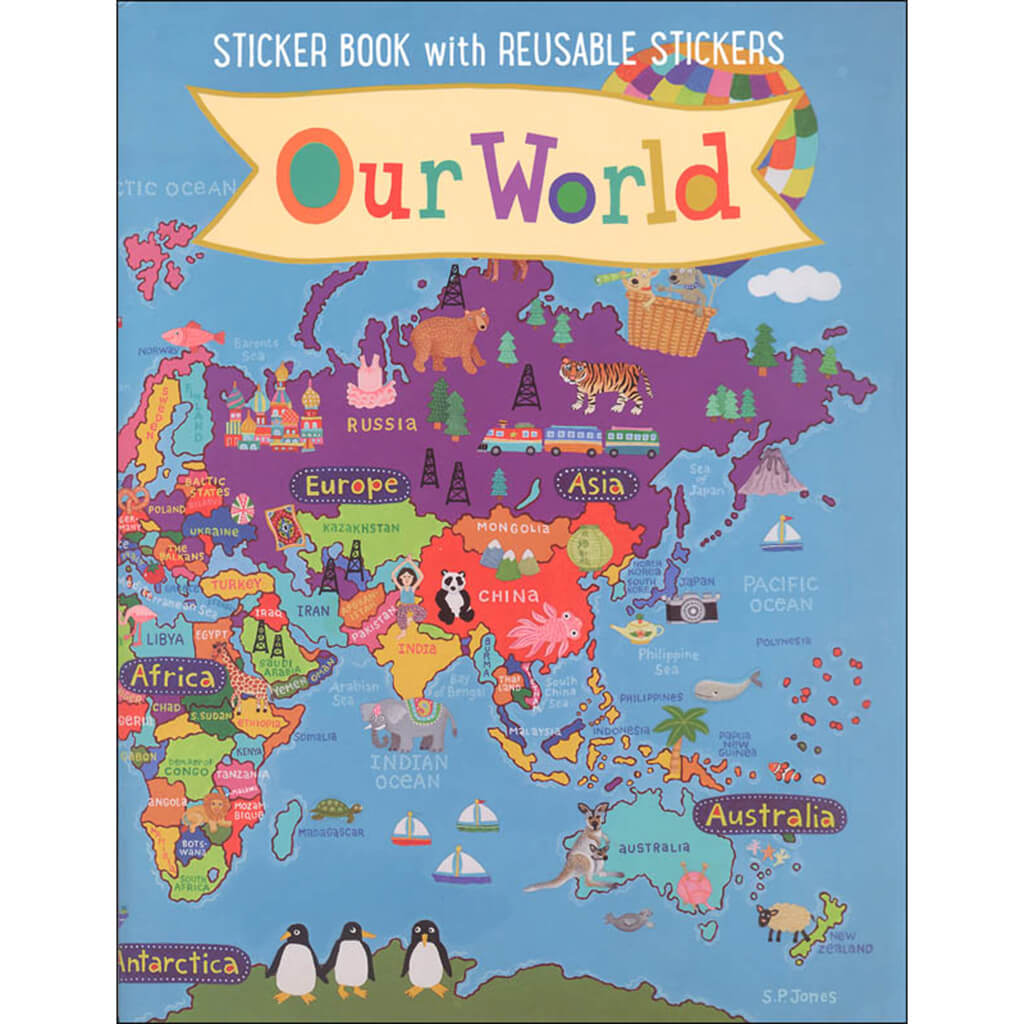 Our World Kid&#39;s Sticker Book