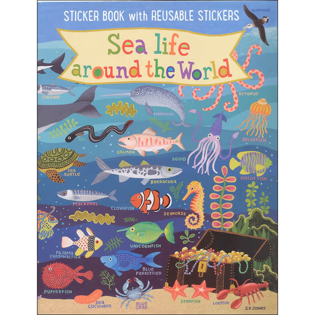 Sea Life Around the World Kid&#39;s Sticker Book