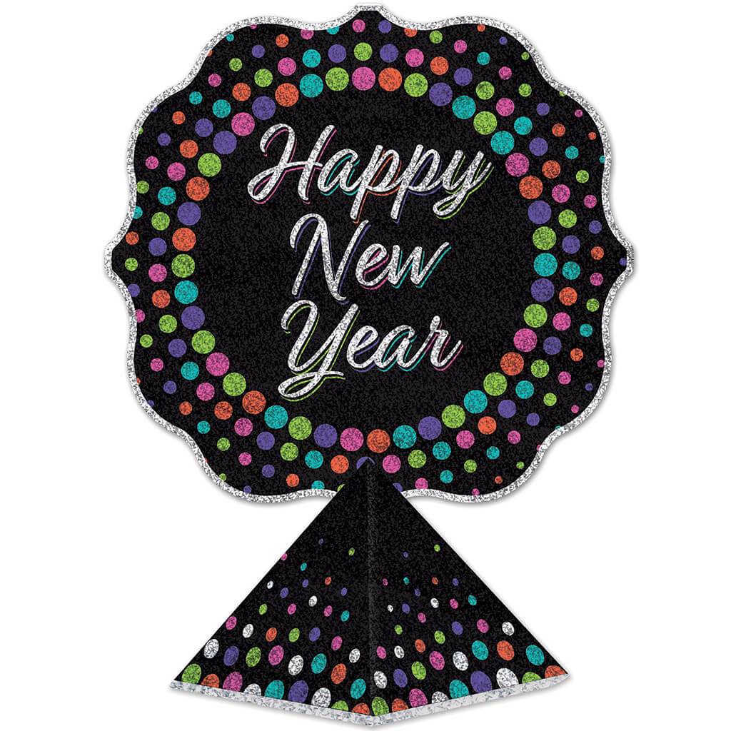 3-D Happy New Year Centerpiece