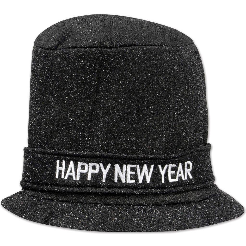 Glitz 'N Sparkle HNY Black Top Hat