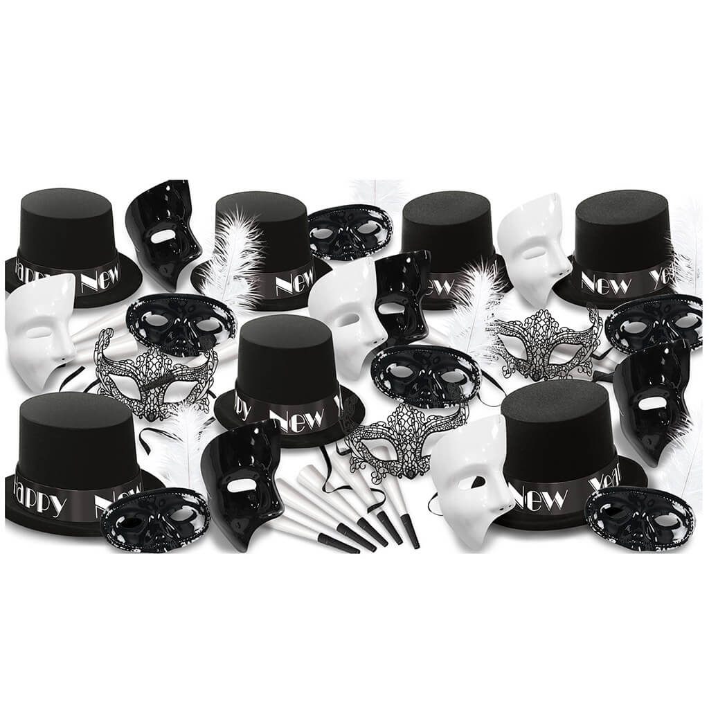New Year Masquerade Asst for 50
