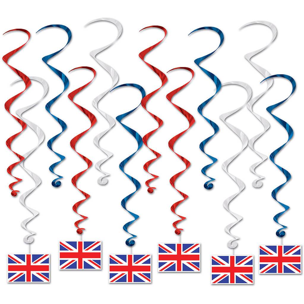 British Flag Whirls