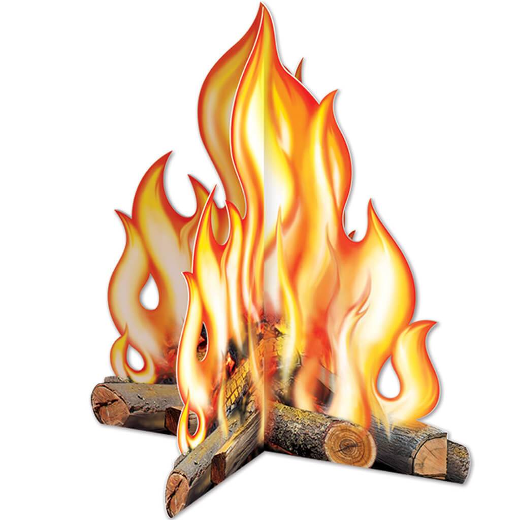 3-D Campfire Centerpiece