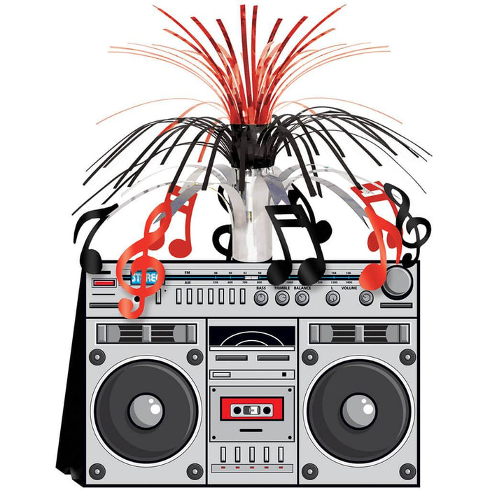 Boom Box Centerpiece
