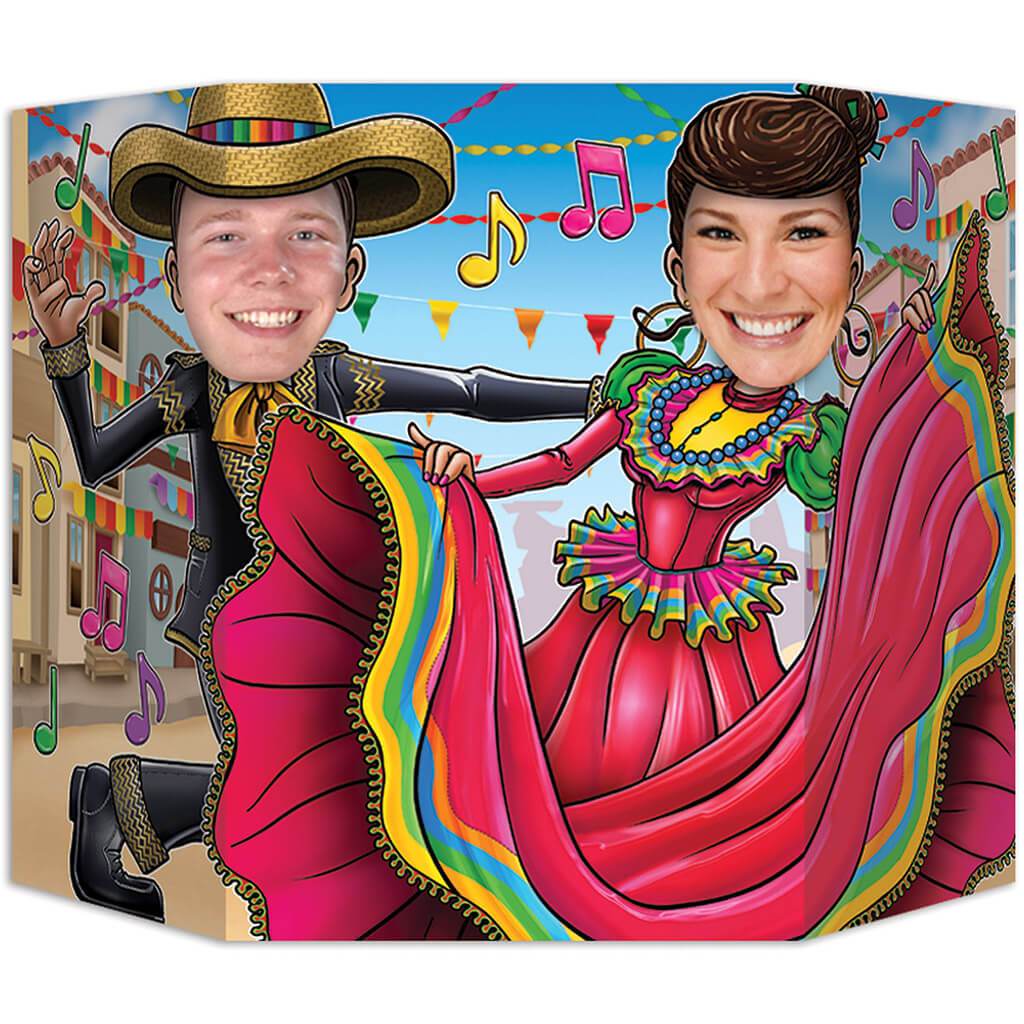 Mexican Folk Dancing Photo Prop