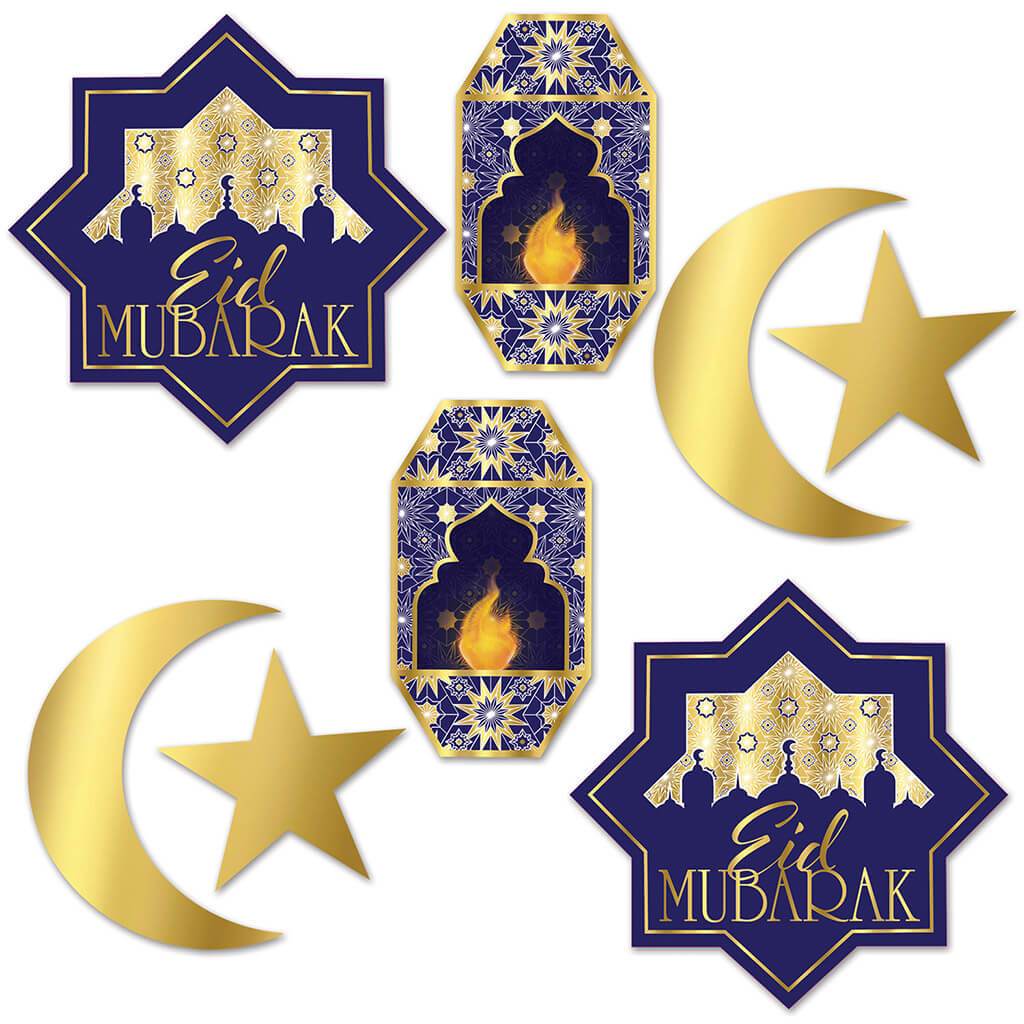 Eid Foil Cutouts