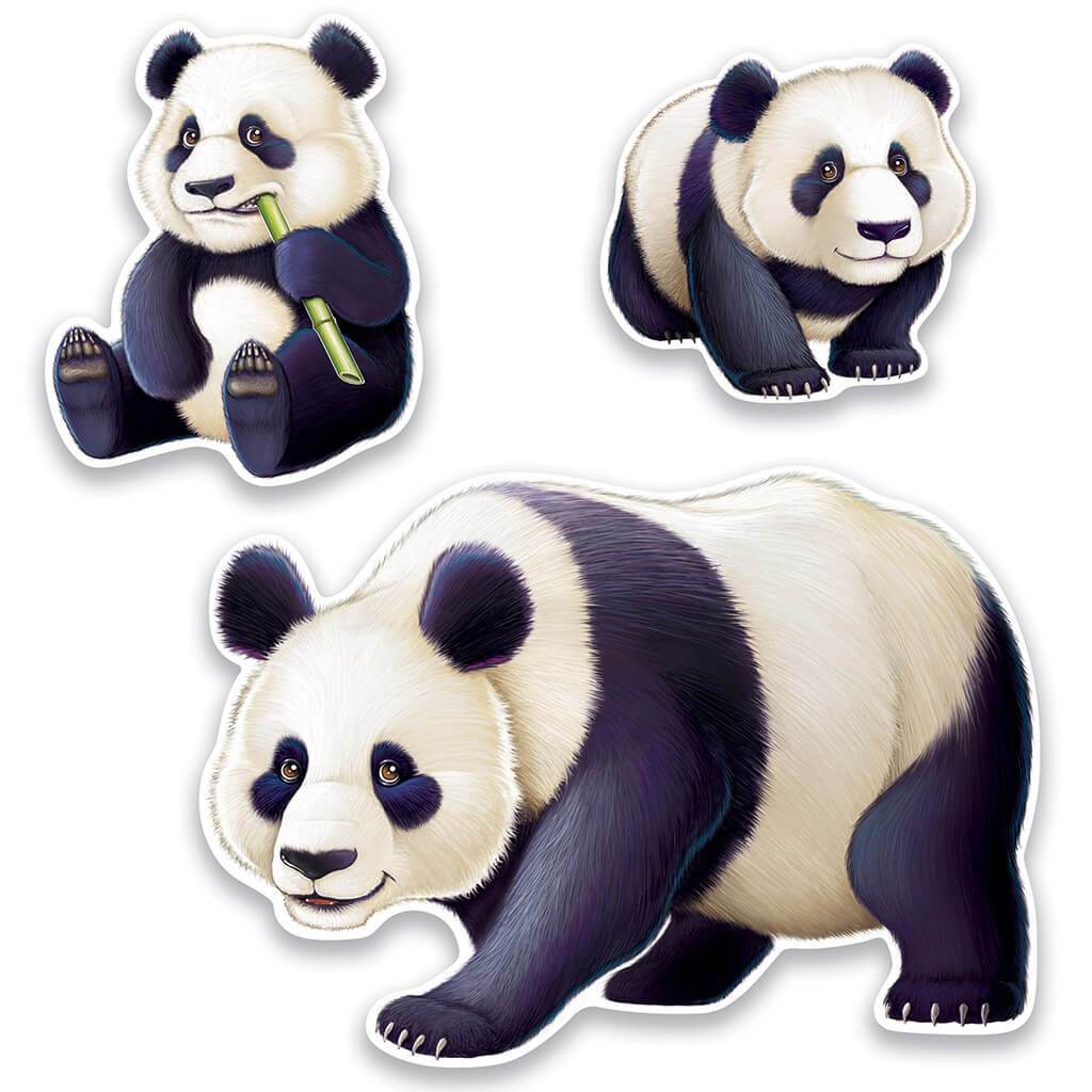 Panda Cutouts