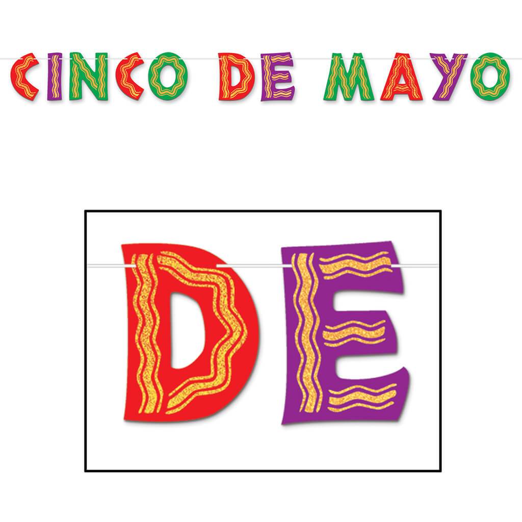 Glittred Cinco De Mayo Streamer