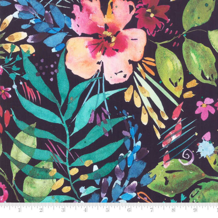 Brightly Blooming Navy