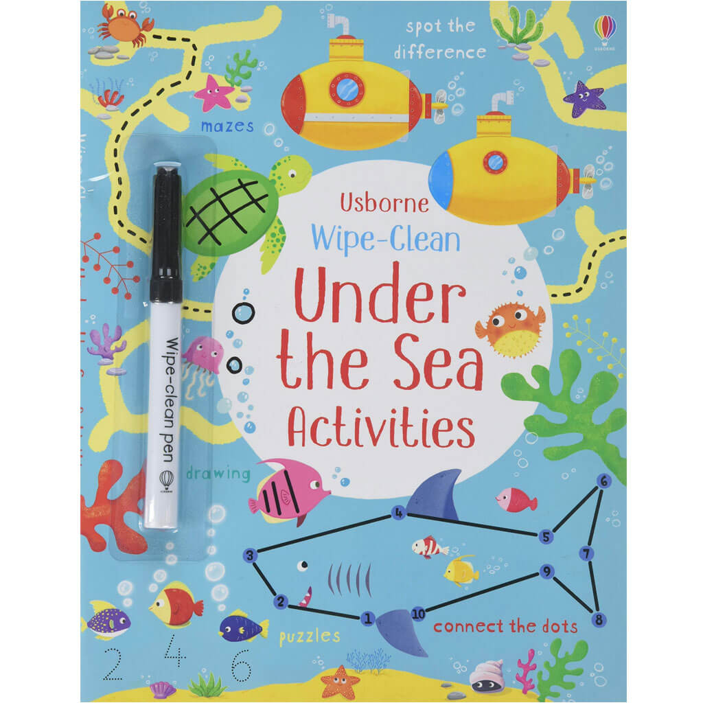 Wipe-Clean Under The Sea Activities