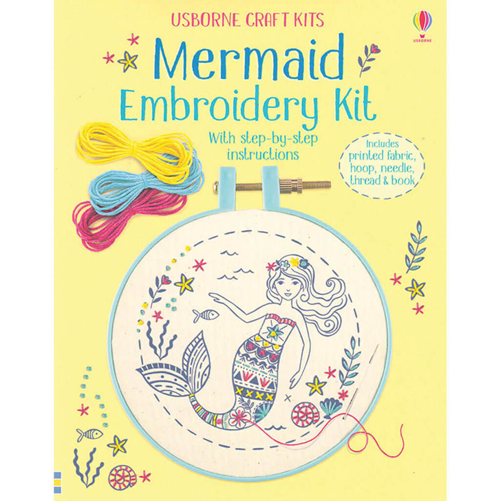 Embroidery Kit: Mermaid