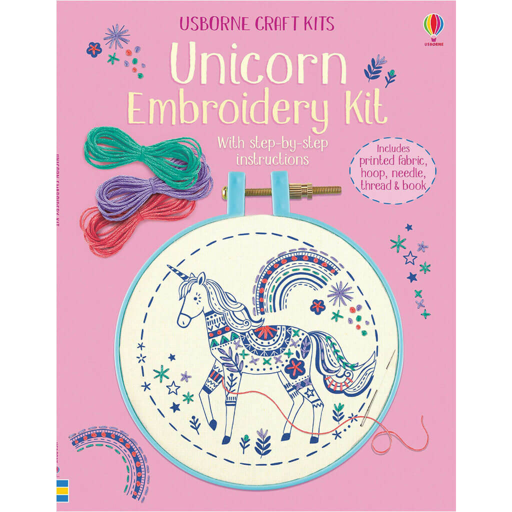 Embroidery Kit: Unicorn