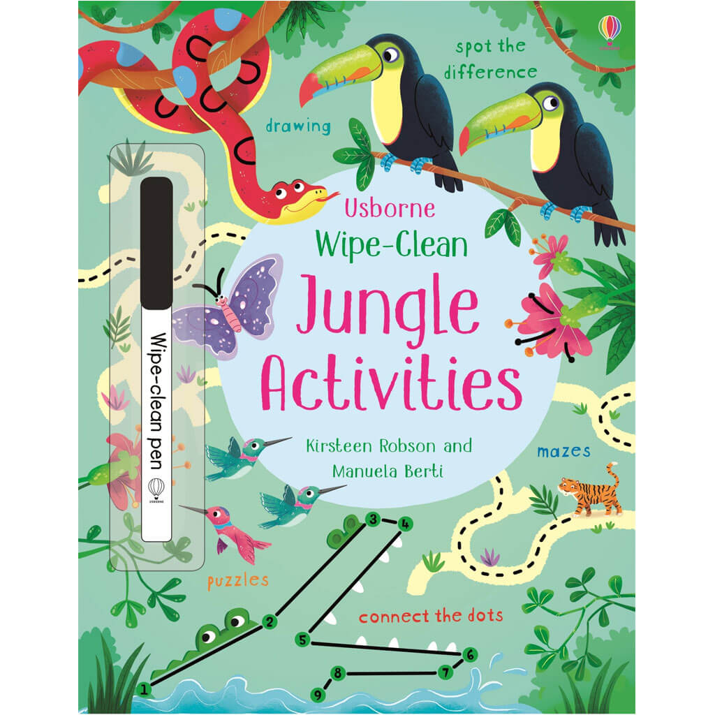 Wipe-Clean Jungle Activities