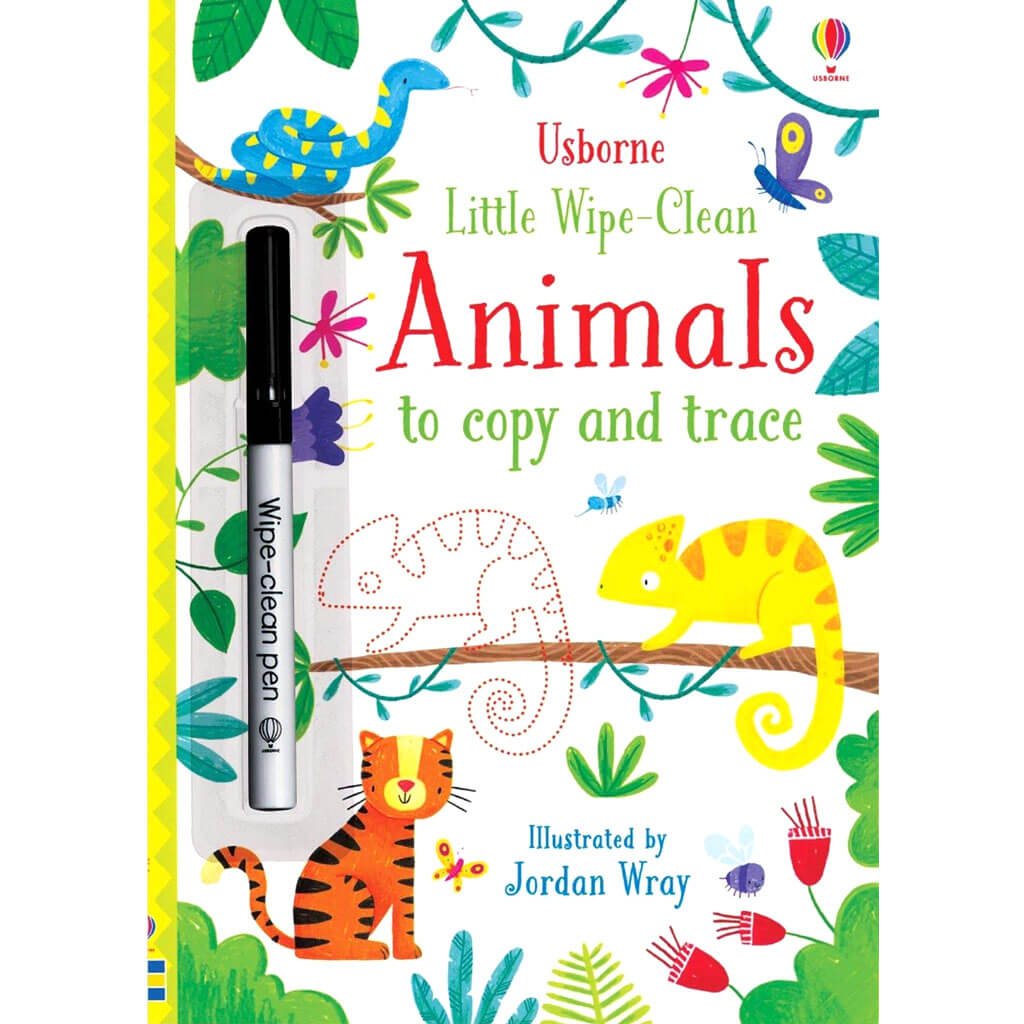 Little Wipe-Clean Animals to Copy and Trace