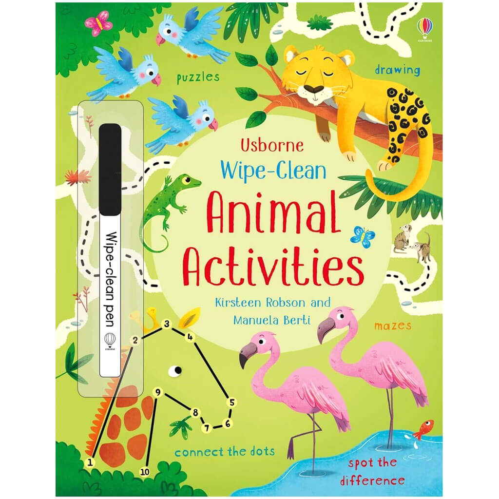 Wipe-Clean Animal Activities