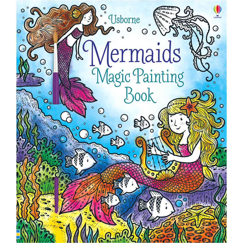 Mermaids Magic Painting Book