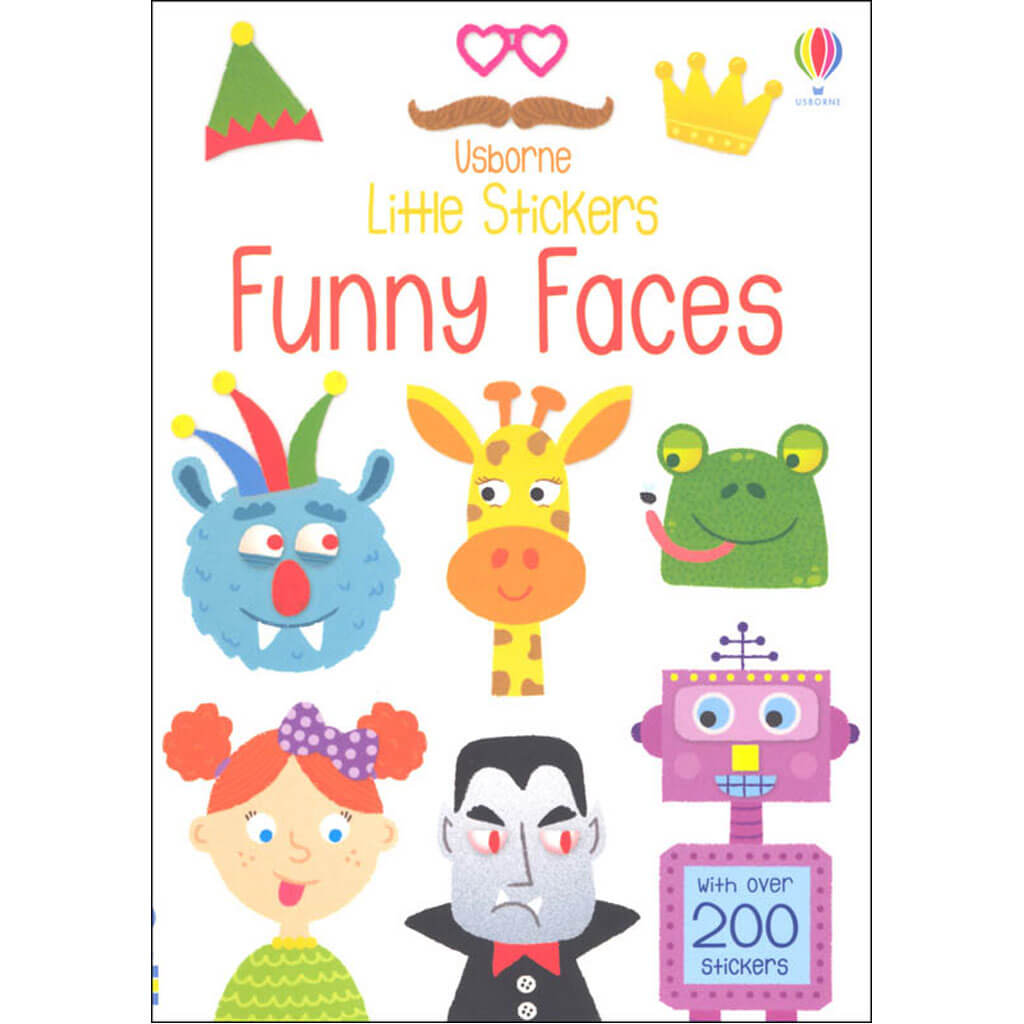 Little First Stickers Funny Faces