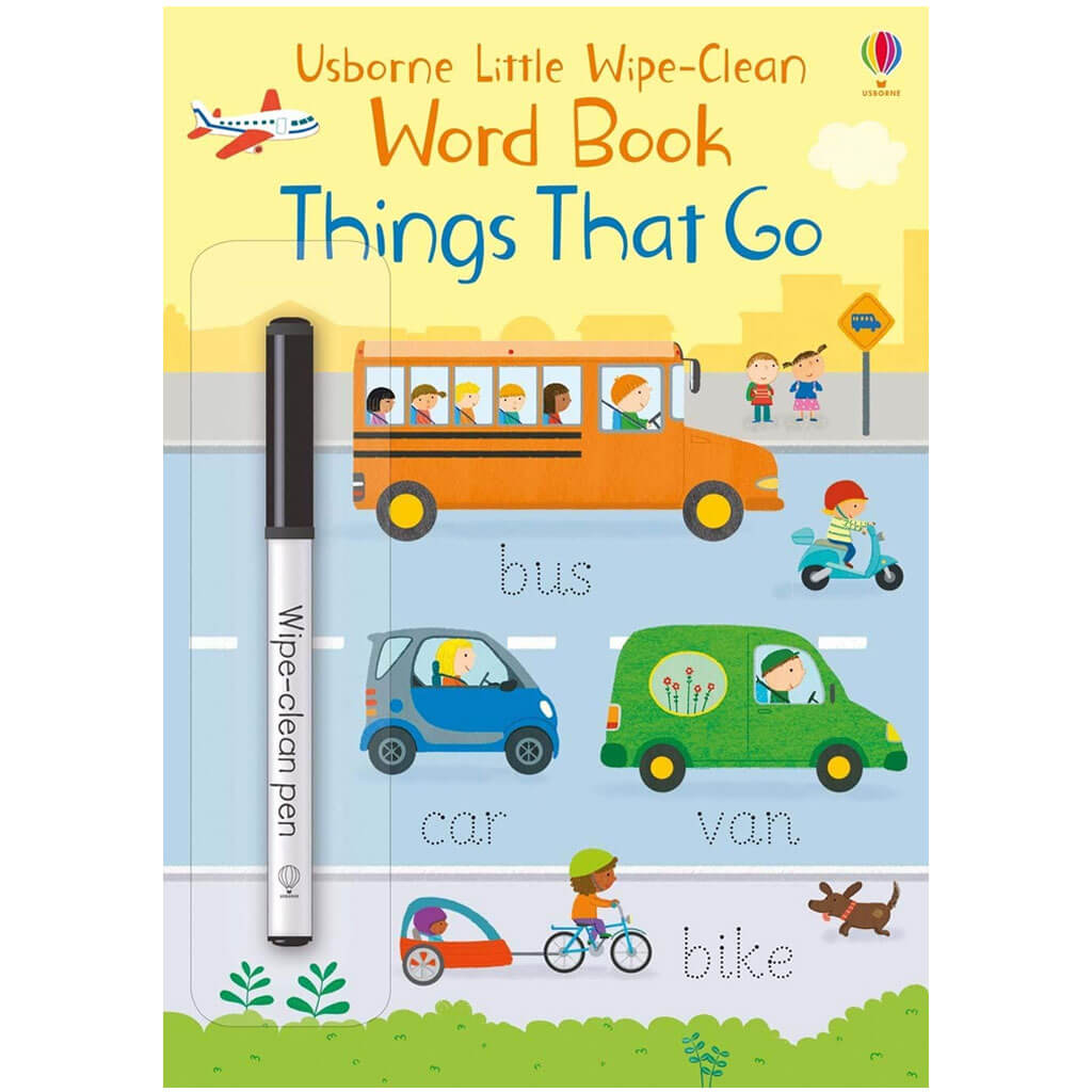 Little Wipe-Clean Word Book: Things That Go