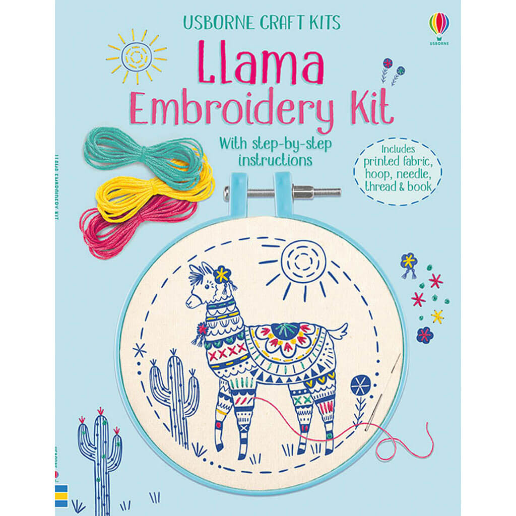 Embroidery Kit: Llama