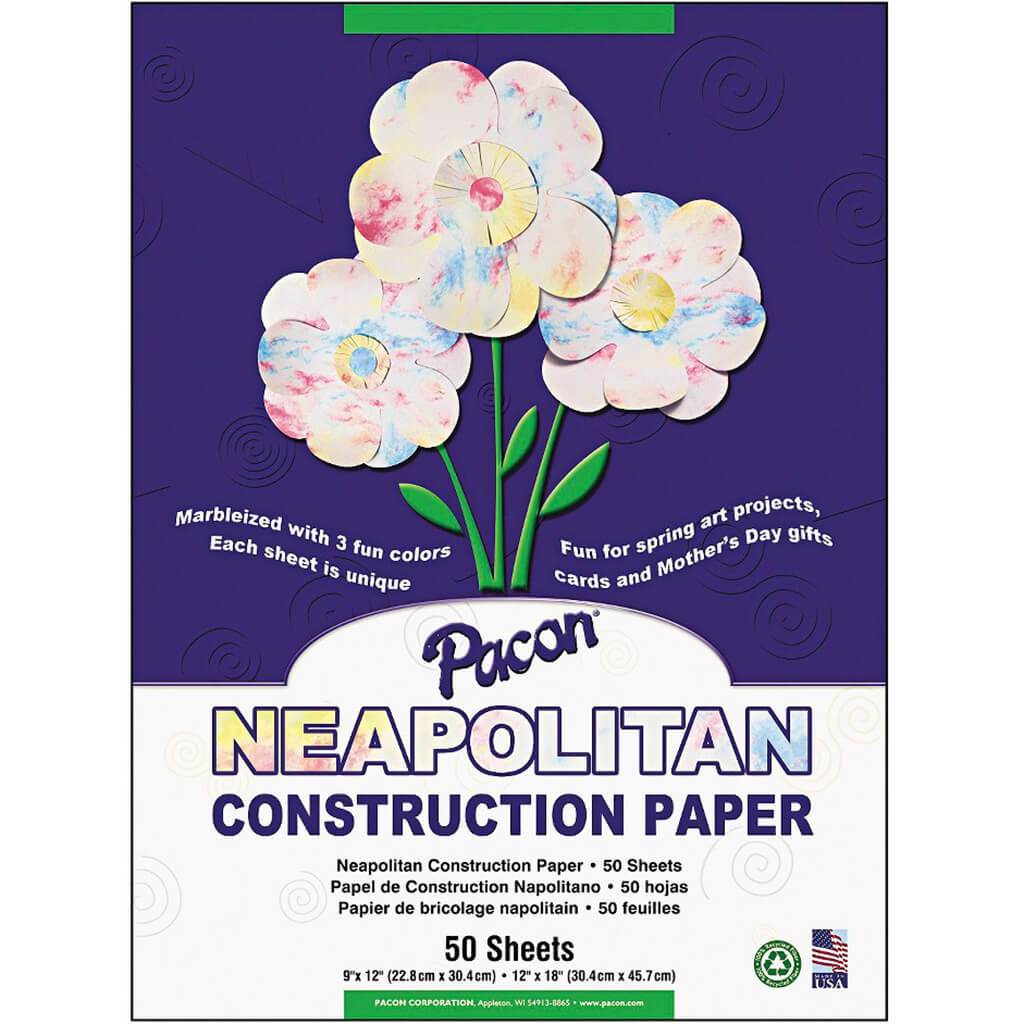 Neopolitan Construction Paper 9in x 12in