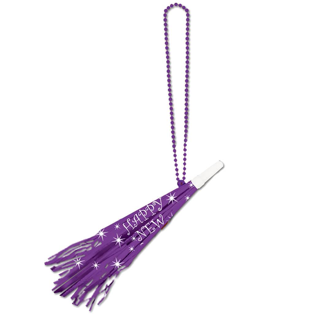 Beads W/Happy New Year Horns