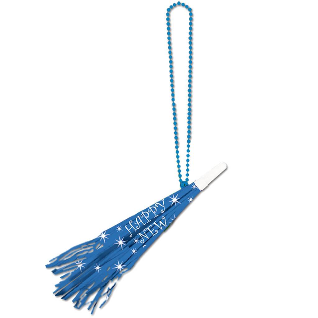 Beads W/Happy New Year Horns