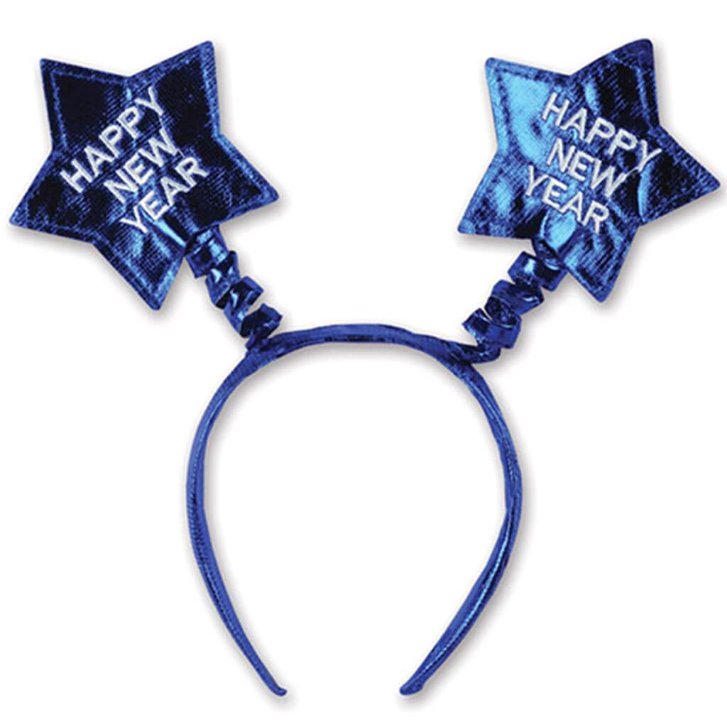 Happy New Year Star Boppers Headband