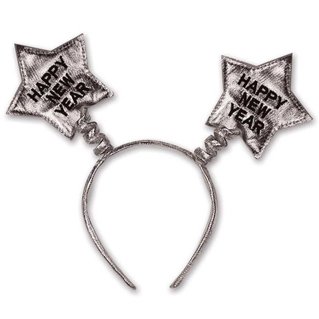 Happy New Year Star Boppers Headband
