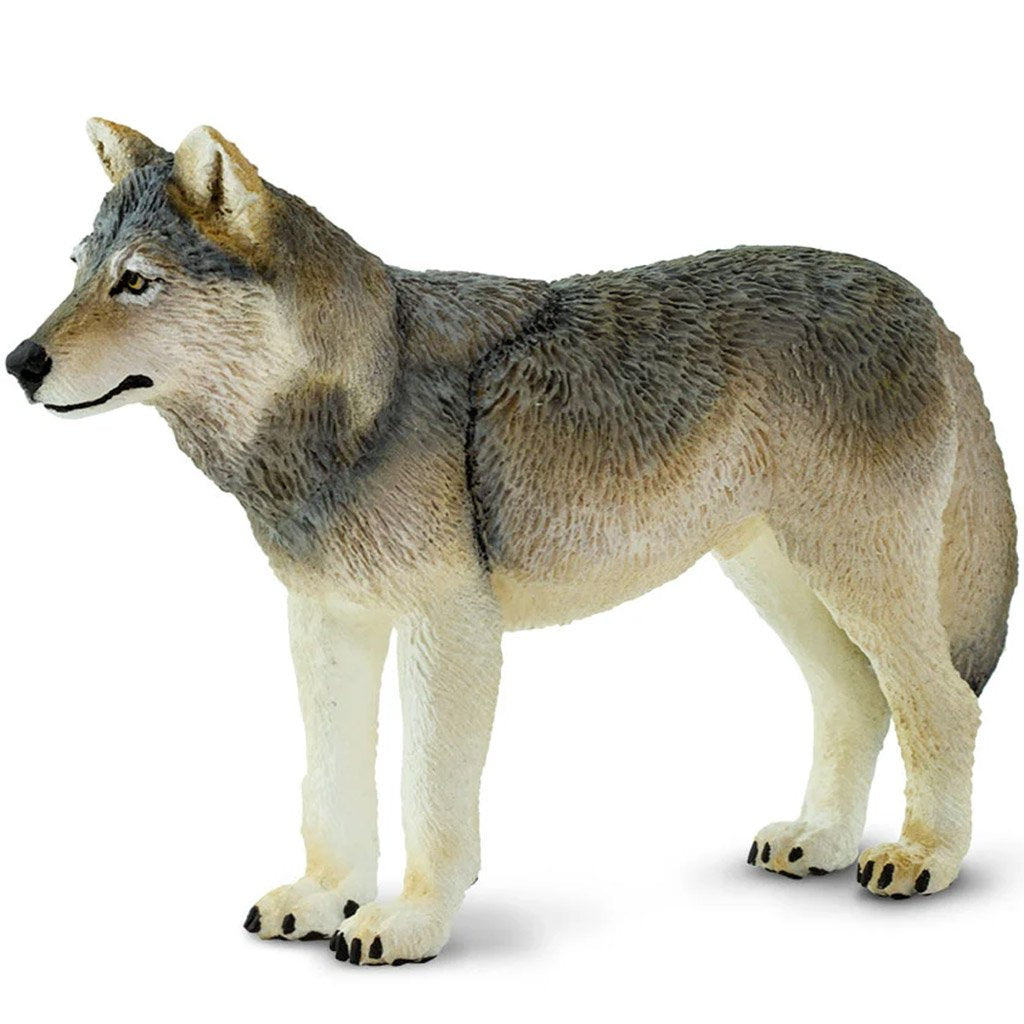 Gray Wolf Toy