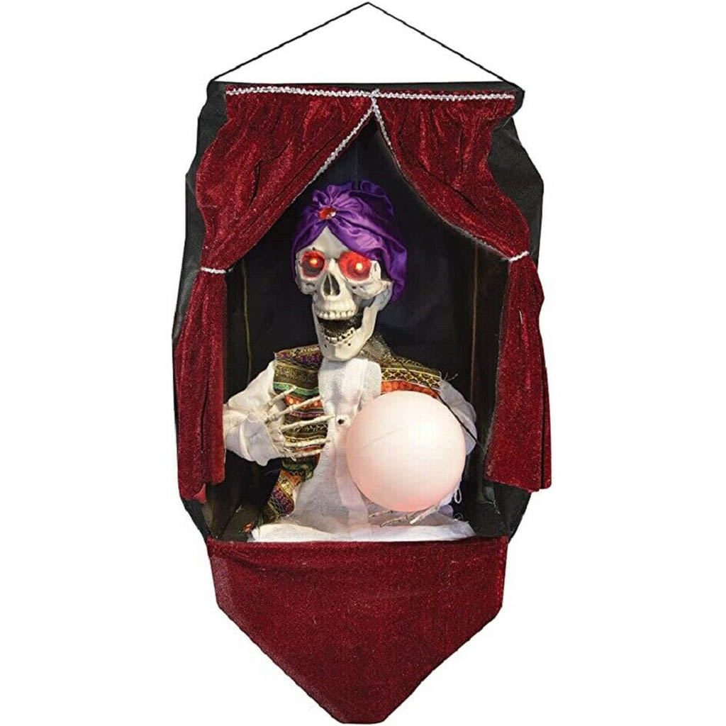 Fortune Teller Light Up Animated Hanging Prop