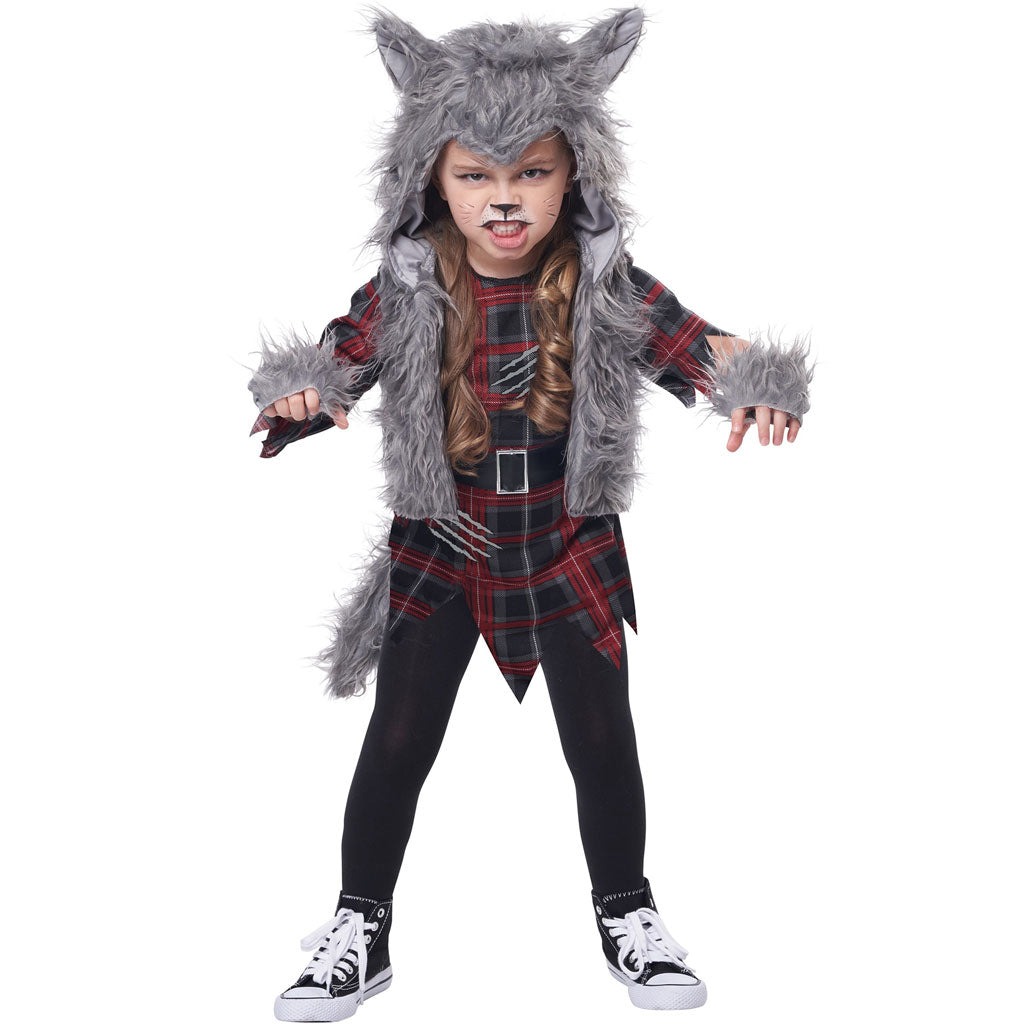 Wee-Wolf Girl Toddler Costume