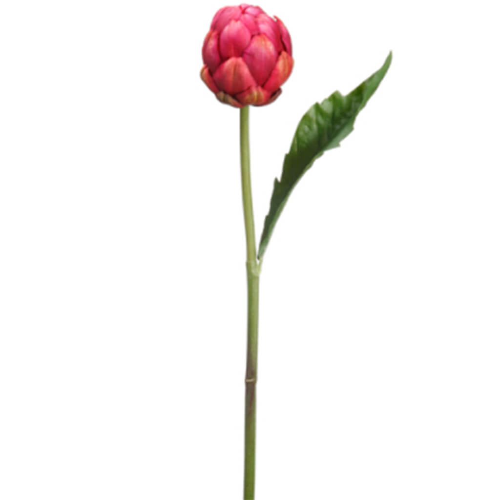 Artichoke Spray 21in Burgundy