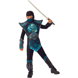 Blue Dragon Ninja Costume