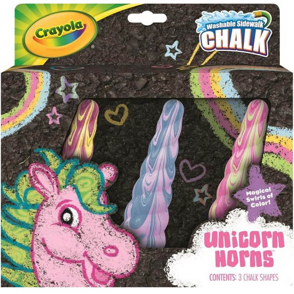 Sidewalk Chalk Unicorn Rainbow