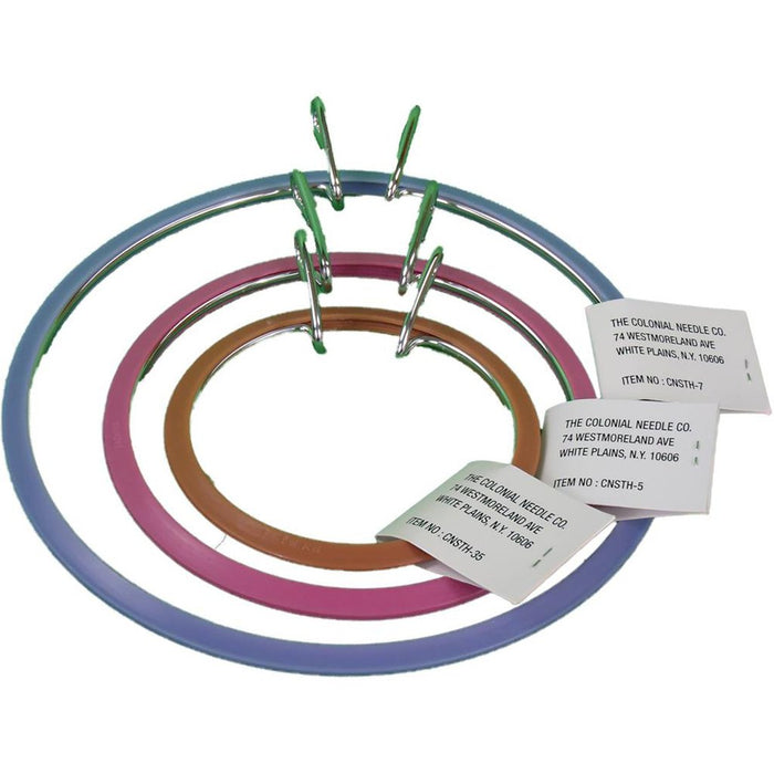 Spring Tension Hoop Set 3/pkg 3.5in, 5in & 7in