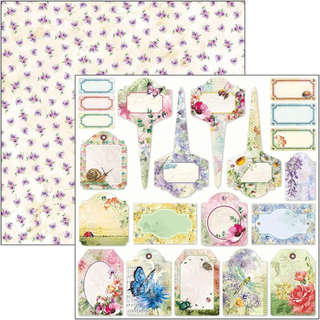 Double-Sided Cardstock 90lb Tags